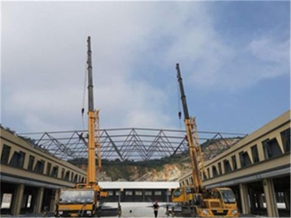 荥阳仓储物流网架生产厂家案例